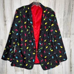 Holiday  Time Christmas Blazer Size 2X